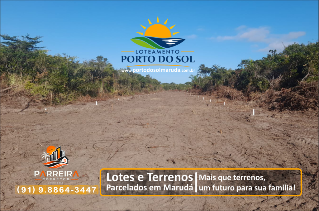 Lotes e terrenos Loteamento Porto do Sol Marudá Marapanim, PA