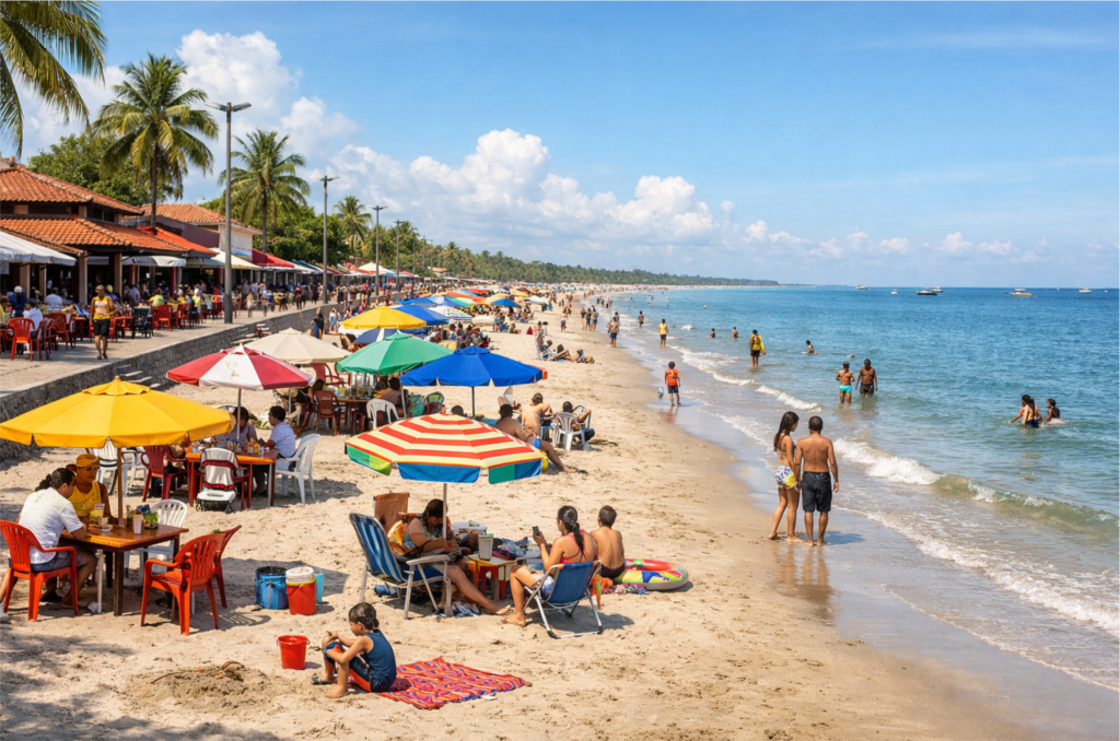 Orla de Marudá Loteamento perto da praia de Marapanim, PA