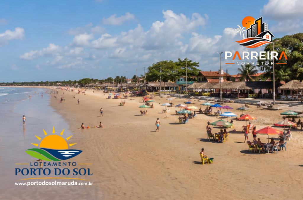 Loteamento Porto do Sol a 5 minutos da Orla de Marudá, Lotes e terrenos perto da praia em Marapanim-PA
